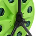 vidaXL Voľne stojaci zelený hadicový bubon sada koncoviek 0,5" 50m PVC