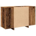 vidaXL Komoda, staré drevo 120x41x75 cm, kompozitné drevo