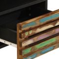 vidaXL Nočný stolík 40x34x46 cm masívne recyklované drevo