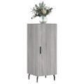 vidaXL Komoda sivý dub sonoma 34,5x34x90 cm spracované drevo