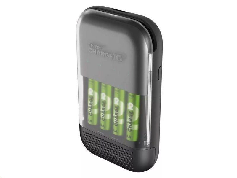 Nabíjačka batérií ultra-rýchla GP Charge10 S491 + 4× AA