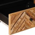 vidaXL Úložné skrine Hnedá 105 x 33,5 x 46 cm Masívne mango drevo