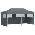 vidaXL Párty stan 291 x 580 x 315 cm Antracitová Oxfordská látka