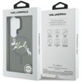 Puzdro Karl Lagerfeld IML KC Script MagSafe pre Samsung Galaxy S26 Ultra čierne