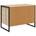 vidaXL Skriňa na topánky 60 x 35 x 44 cm Kompozitné drevo Sonoma