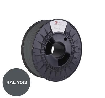 Filament C-TECH PREMIUM LINE, ASA, čadičová sivá, RAL7012, 1,75mm, 1kg
