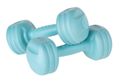 Posilňovacie činky 2x2 kg, REBEL ACTIVE RBA-2307, modré Posilovací činky 2x2 kg, REBEL ACTIVE RBA-2307, modré