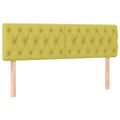 vidaXL Boxspring posteľ s matracom zelená 140x190 cm látka
