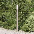 vidaXL Stĺpikové svietidlo 110 cm nehrdzavejúca oceľ IP44