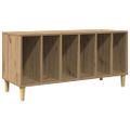vidaXL Skrinka na platne dub artisan 100x38x48 cm kompozitné drevo