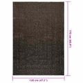 vidaXL Koberec ZIZUR 120x170 cm, jutový vzhľad, interiér a exteriér