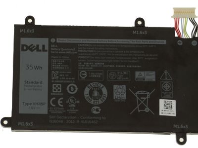 DELL Batéria 2-článková 35W/HR LI-ON Latitude Tablet 5175, 5179 Batéria, pre tablet, originálna, 35Wh, Li-Ion, 2-článková, pre Dell Latitude 5175, 5179