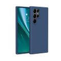 Etteri Silicone puzdro pre Samsung Galaxy S25 Ultra tmavomodré