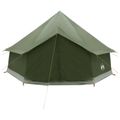 vidaXL Tipi stan 8-miestny Olivovo zelená Polyester a oceľ