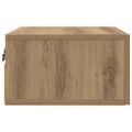 vidaXL Nočný stolík 2 ks dub artisan 35 x 35 x 20 cm Kompozitné drevo