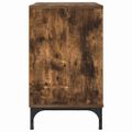 vidaXL Nočný stolík Tmavý dub 63.5 x 36 x 61 cm Kompozitné drevo