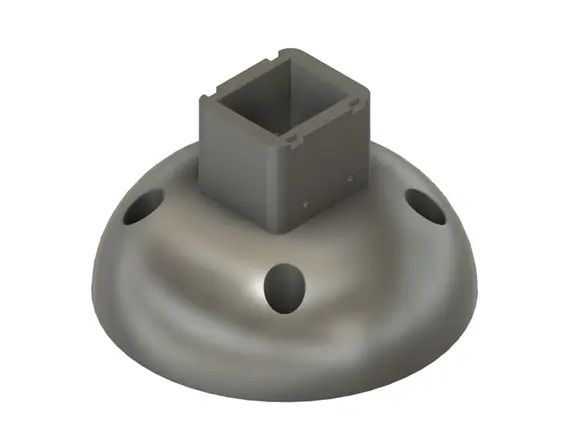 TP-LINK držiak/stojan pre kamery Tapo C500/C510W/C520WS na stenu a strop, biely s krytkou káblov