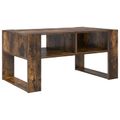 vidaXL Konferenčný stolík Dymová dub 92 x 53 x 45 cm Kompozitné drevo