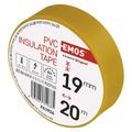 Izolačná páska PVC 19mm / 20m žltá