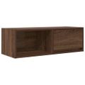 vidaXL TV stolíky 2 ks hnedý dub 80x31x25,5 cm spracované drevo