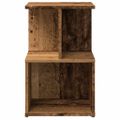 vidaXL Nočná skrinka Old Wood 35x35x55 cm Engineered Wood