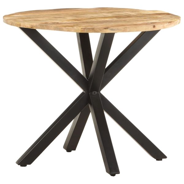 vidaXL Príručný stolík 68x68x56 cm mangovníkový masív