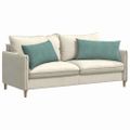 vidaXL Vankúše na pohovku 2 pcs Morská zelená 80 x 40 cm