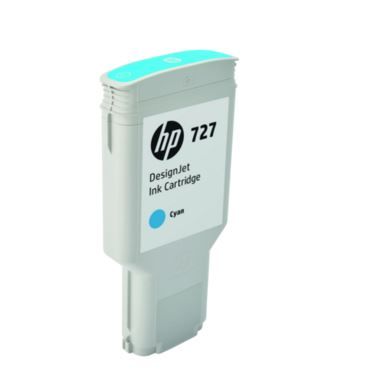 HP no 727 300 ml azúrová atramentová kazeta