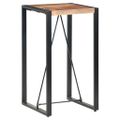 vidaXL Barový stolík 60x60x110 cm masívne akáciaové drevo