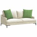 vidaXL Vankúše na pohovku 2 pcs Svetlo zelená 80 x 80 cm
