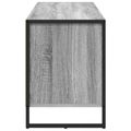 vidaXL TV skrinka 100 x 36 x 49.5 cm Sivý Sonoma Kompozitné drevo