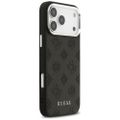 Obal Guess Peony Hot Stamp Script MagSafe pre iPhone 17 Pro Max čierny