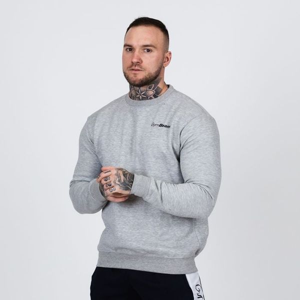 Mikina Basic Jumper Sivá - GymBeam, veľkosť L