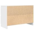 TV Skrinka vidaXL Biela 80x35x54 cm Drevo