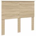 vidaXL Rám postele Sonoma dub 120 x 190 cm Inžinierske drevo