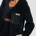 Dámska bunda Sherpa Black - GymBeam, veľkosť S