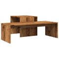 vidaXL Konferenčný stolík staré drevo 100x48x40 cm kompozitné drevo