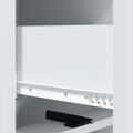 vidaXL Zásuvkový kabinet Biela 33 x 34,5 x 92 cm Kompozitné drevo