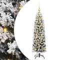 vidaXL Umelý vianočný stromček Zelená 150 cm PVC, oceľ a plast