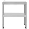 vidaXL Stôl pre grilovaciu udiareň 40x28x44,5 cm pozinkovaná oceľ