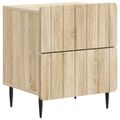 vidaXL Nočný stolík Dub sonoma 43 x 34,5 x 49,5 cm Kompozitné drevo
