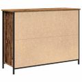 vidaXL Servírovacia skriňa Staré drevo 100 x 35 x 75 cm
