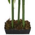 vidaXL Umelý bambusový strom 576 listov 150 cm zelený