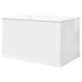vidaXL Mačka Dom Lesklá biela 85 x 55 x 50,5 cm Kompozitné drevo