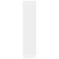 vidaXL Highboard Biela 35 x 39 x 168 cm