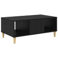 vidaXL Konferenčný stolík Čierny dub 90 x 50 x 26.5 cm