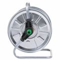 vidaXL Hadicový bubon nástenný pre 50 m 1/2" hadicu oceľ