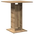 vidaXL Bistro stolík, dub artisan 60x60x75 cm, kompozitné drevo