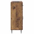 vidaXL Servírovacia skriňa Staré drevo 66 x 34,5 x 89,5 cm