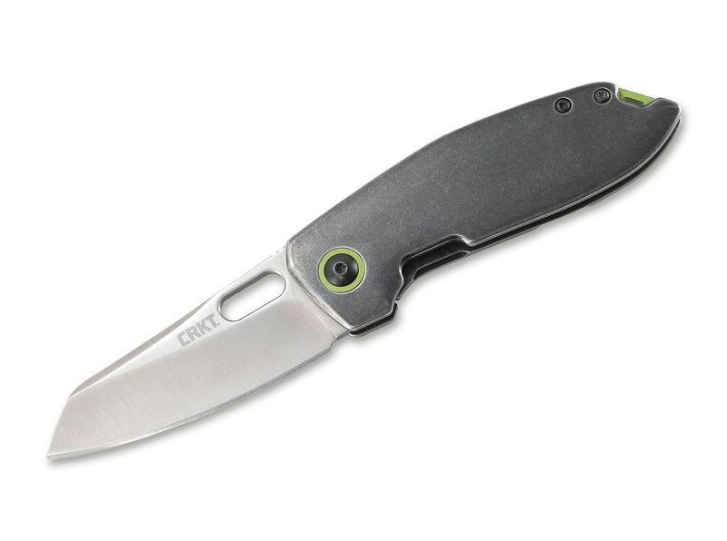 CRKT 01CR2550 Sketch Steel vreckový nôž 7,4 cm, šedá, nehrdzavejúca oceľ